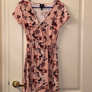 Derek Heart Faux wrap floral dress